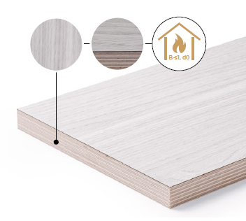 Płyta warstwowa ognioodporna, certyfikat B-s1, d0
